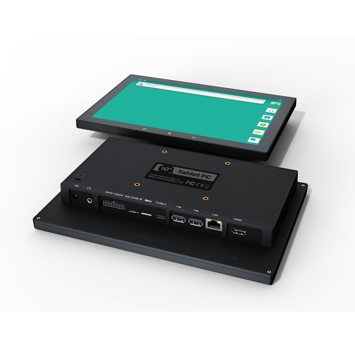 LILLIPUT10.1 inch High Brightness Display Android Panel PC with Wifi Camera NFC POE for Conference S