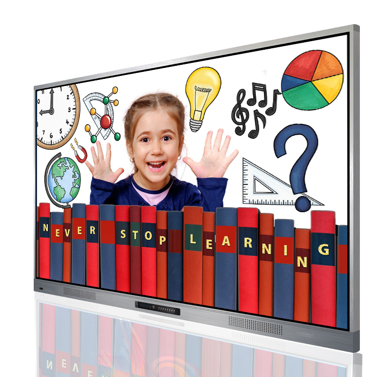 2021 New Arrivals 65 75 86inch Multi Touch Education Interactive Whiteboard  Touch Lcd Display Smart