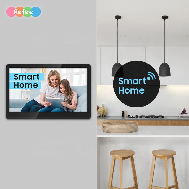 15 Inch Indoor Interactive Wifi Android Control Capacitive Monitors Smart Home Console Touch Lcd Scr