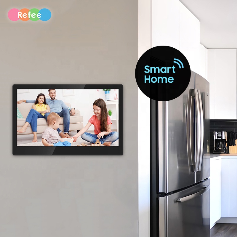 15 Inch Indoor Interactive Wifi Android Control Capacitive Monitors Smart Home Console Touch Lcd Scr