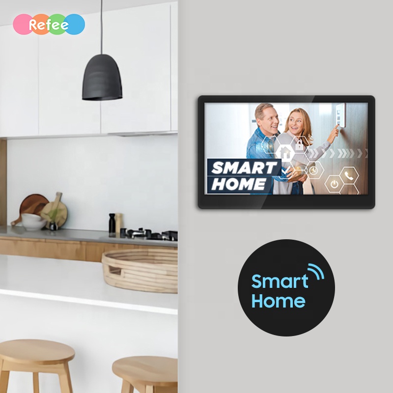 15 Inch Indoor Interactive Wifi Android Control Capacitive Monitors Smart Home Console Touch Lcd Scr