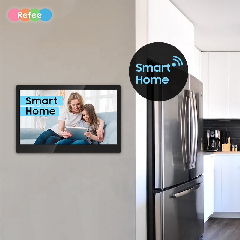 15 Inch Indoor Interactive Wifi Android Control Capacitive Monitors Smart Home Console Touch Lcd Scr