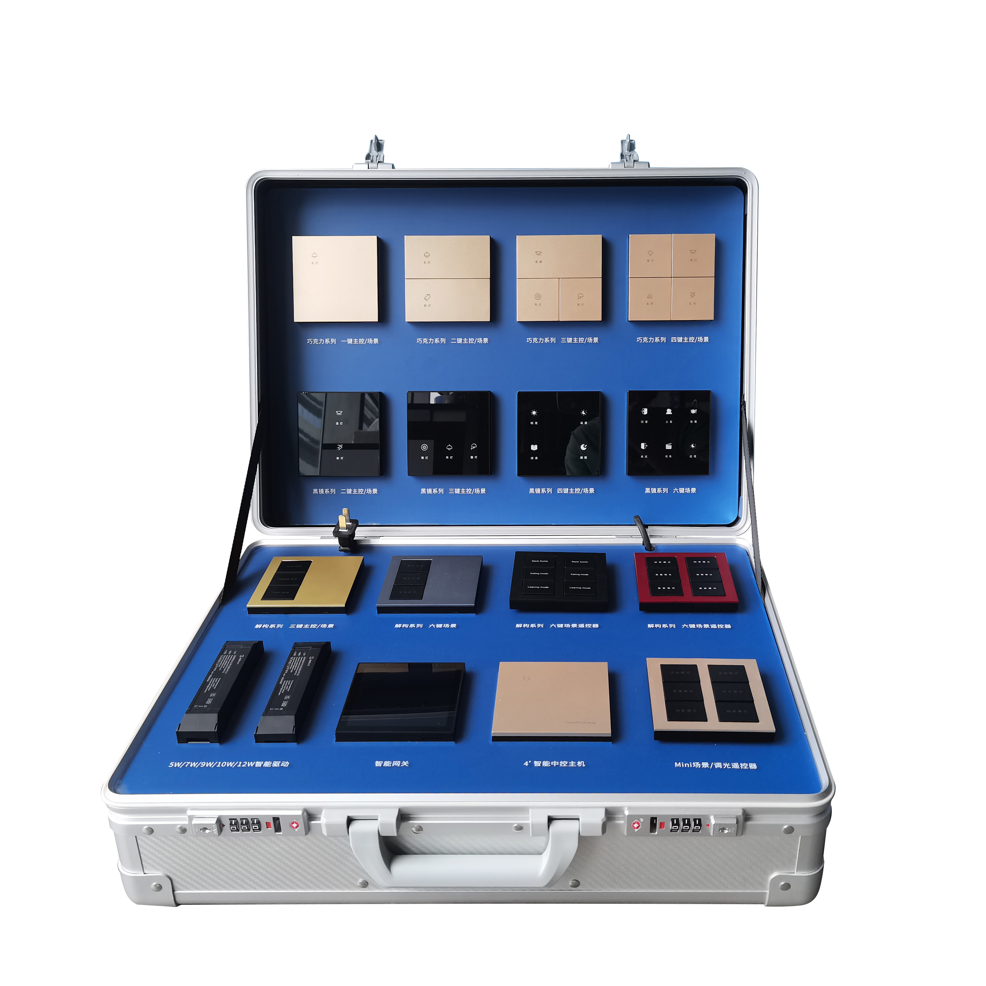 SQIVO Smart Home Systems Demo Show Box with 1/2/3/4/6 Gang Switch/gateway/device/Remote switch