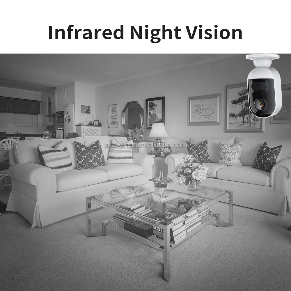 2/4CH Mini Smart Wireless Ip Network Security Home Surveillance CCTV Battery Camera System 3MP WiFi 