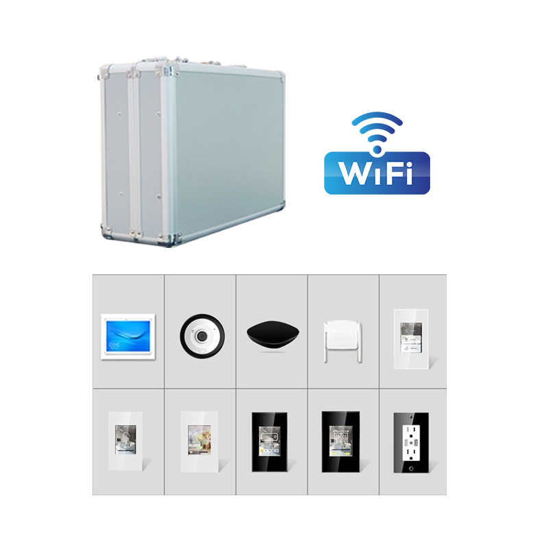Lanbon Home Automation 4G Smart Switches/Sockets Demo Box with Alexa and Google