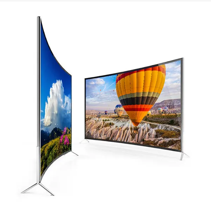 Wholesale cheapest curved tv competitive price 75 inches smart led tv uhd 4k curved home 55 inch sma