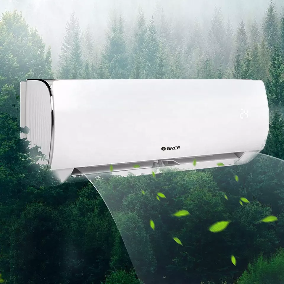 Factory Oem 9k-36k Btu Smart Home Use Heating And Cooling Low Power Consumption Wall Mounted Split A