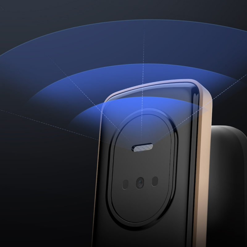 Lokin S50F Password Card Fingerprinting Office Home Security Smart Lock Work with Xiaomi Mihome APP