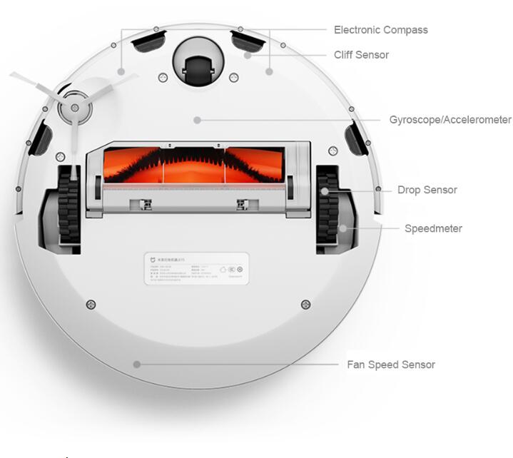 Xiaomi Robot Vacuum Cleaner 1S for Home Automatic Sweeping Charge Smart Planned WIFI APP Remote Cont
