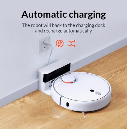 Xiaomi Robot Vacuum Cleaner 1S for Home Automatic Sweeping Charge Smart Planned WIFI APP Remote Cont