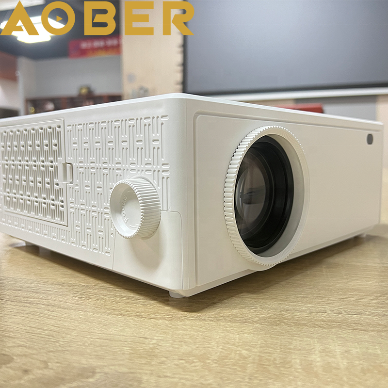 Full HD LED LCD Projector Factory OEM ODM AOBER A10 Android 9.0 Smart Wifi USB 700 Ansi Lumen 1080p 