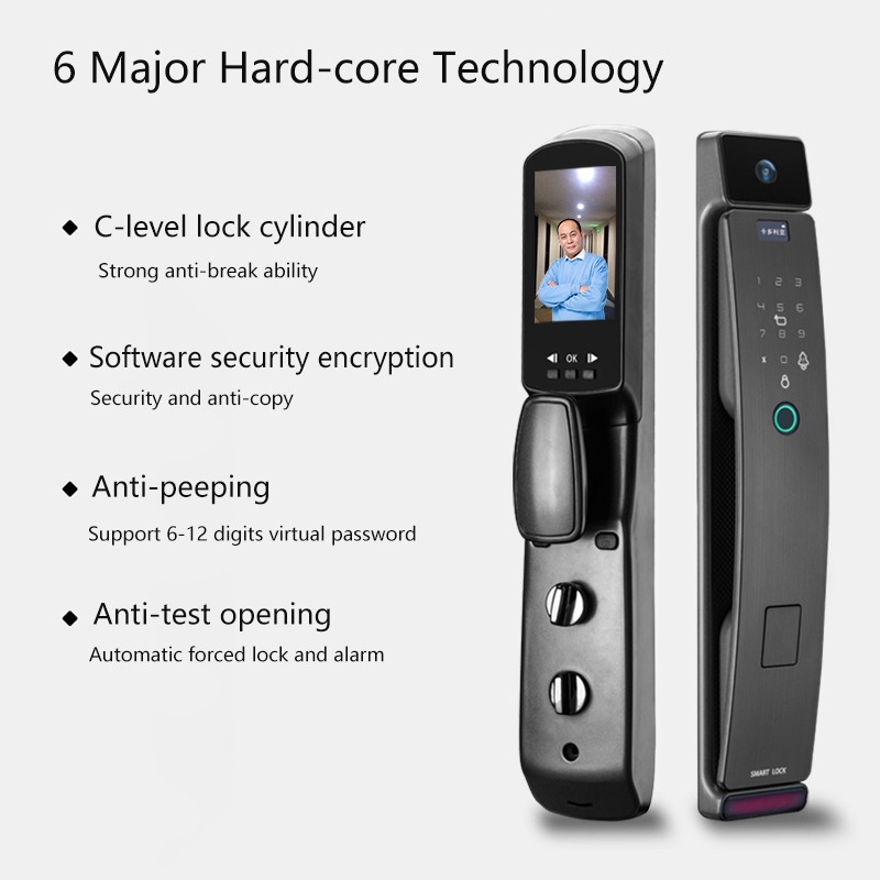 Smart Home Automatic Smart fingerprint door lock automatic unlocking fingerprint door lock smart doo