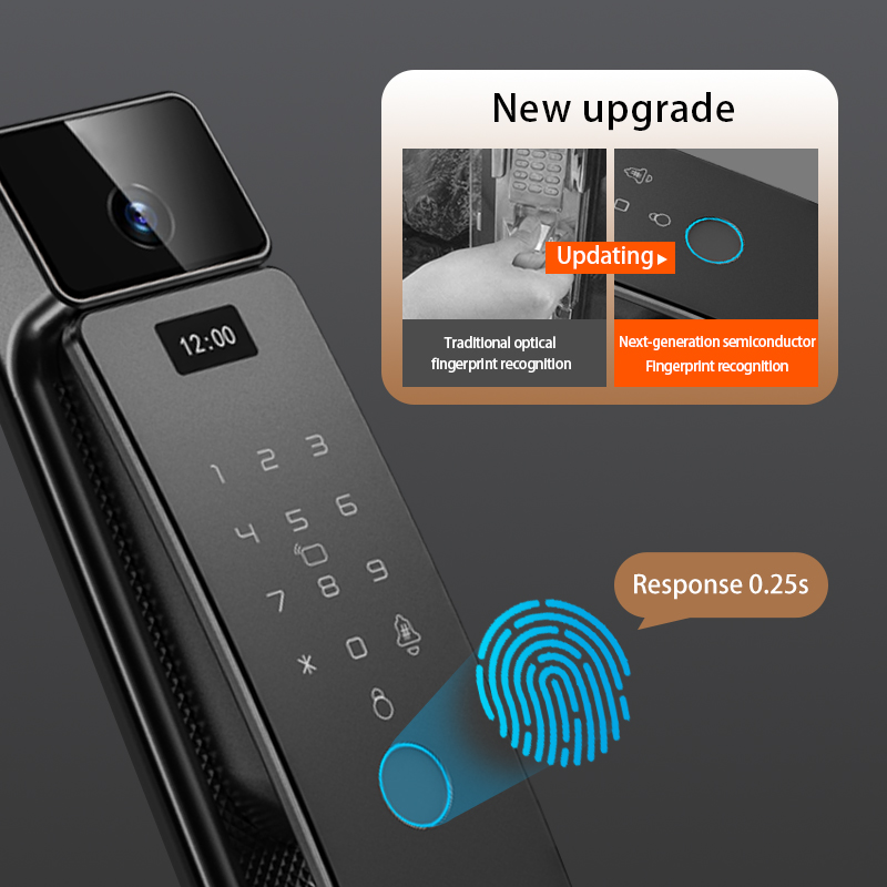 Smart Home Automatic Smart fingerprint door lock automatic unlocking fingerprint door lock smart doo