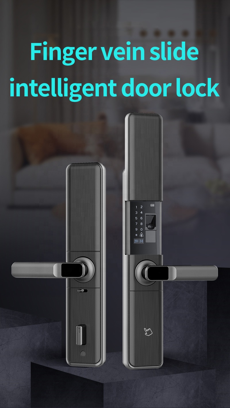 Automatic Finger Vein Recognition Smart Lock Home Anti-theft Door Lock