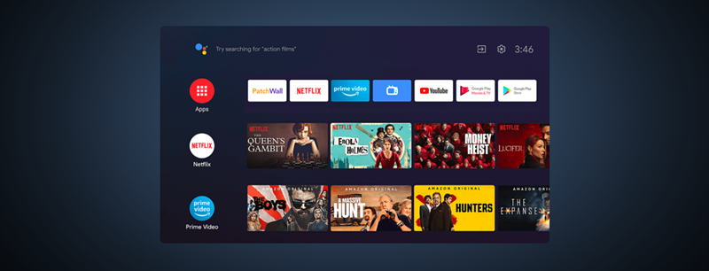 Global Version Xiaomi P1 TV 55-inch Android TV 8.0 Ultra HD TV Xiaomi Smart Home 4K