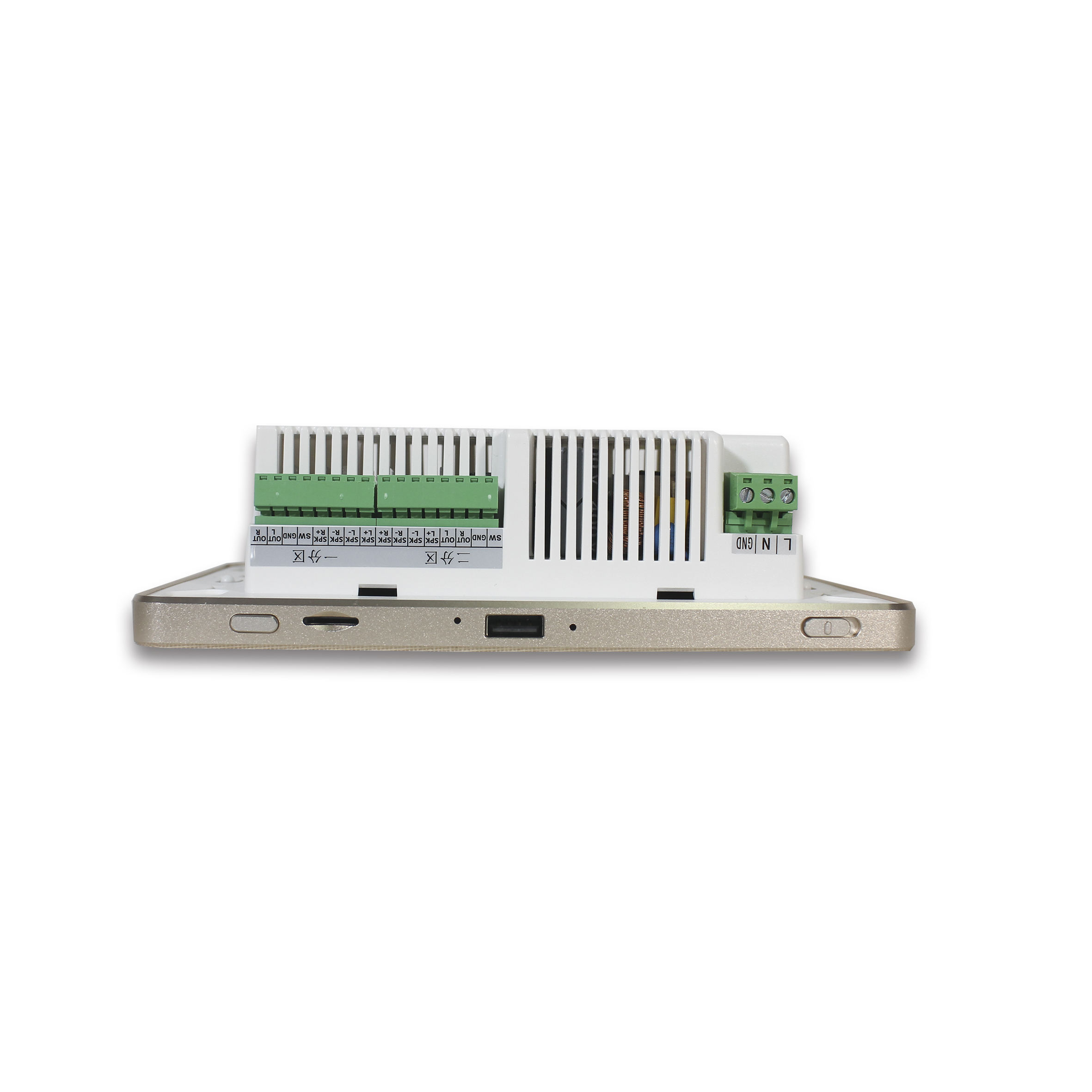 WiFi Smart Amplifier 8*20W Home Theater Wall Mount Amplifier with 4PCS 4" Wall Speaker