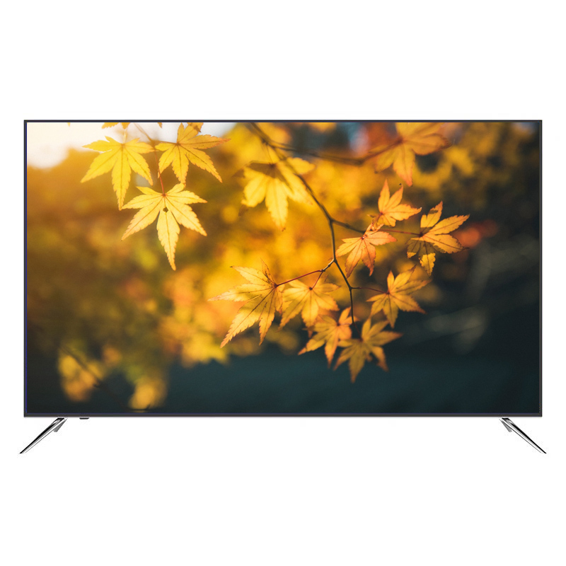 China supplier oem odm skd ckd 50 55 65 inch qled home and hotel television 4k smart tv