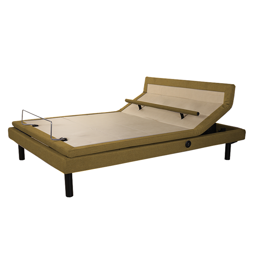 Modern luxury multifunctional adjustable split king bed frame with massage for home furniture