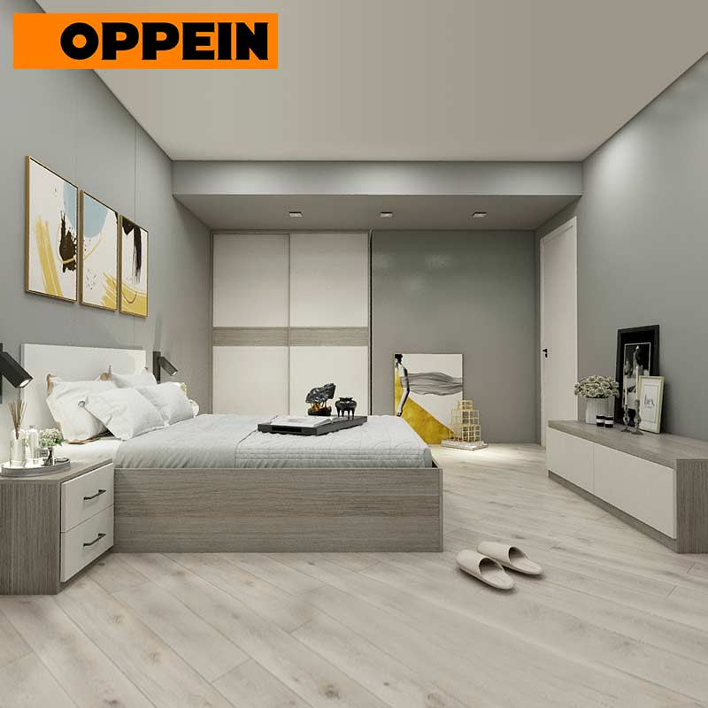 Guangzhou Manufacturer Modern Home Wooden Bedroom Furniture for adult and kids