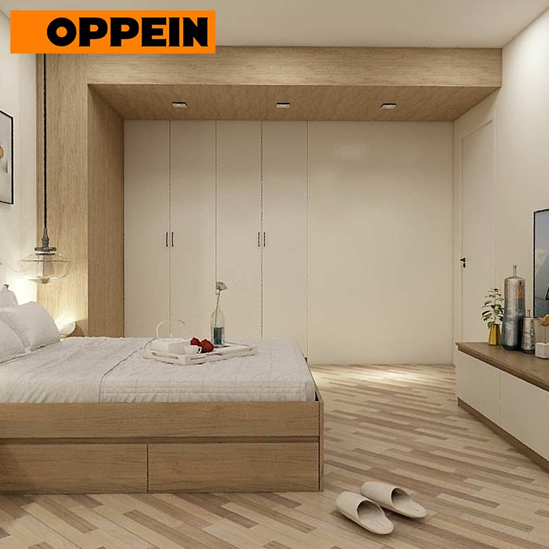 Guangzhou Manufacturer Modern Home Wooden Bedroom Furniture for adult and kids