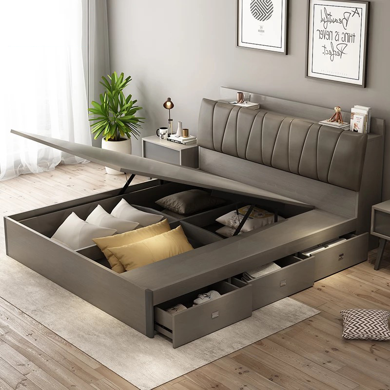 Bed Storage Cheap Price Bedroom Furniture Set Mode