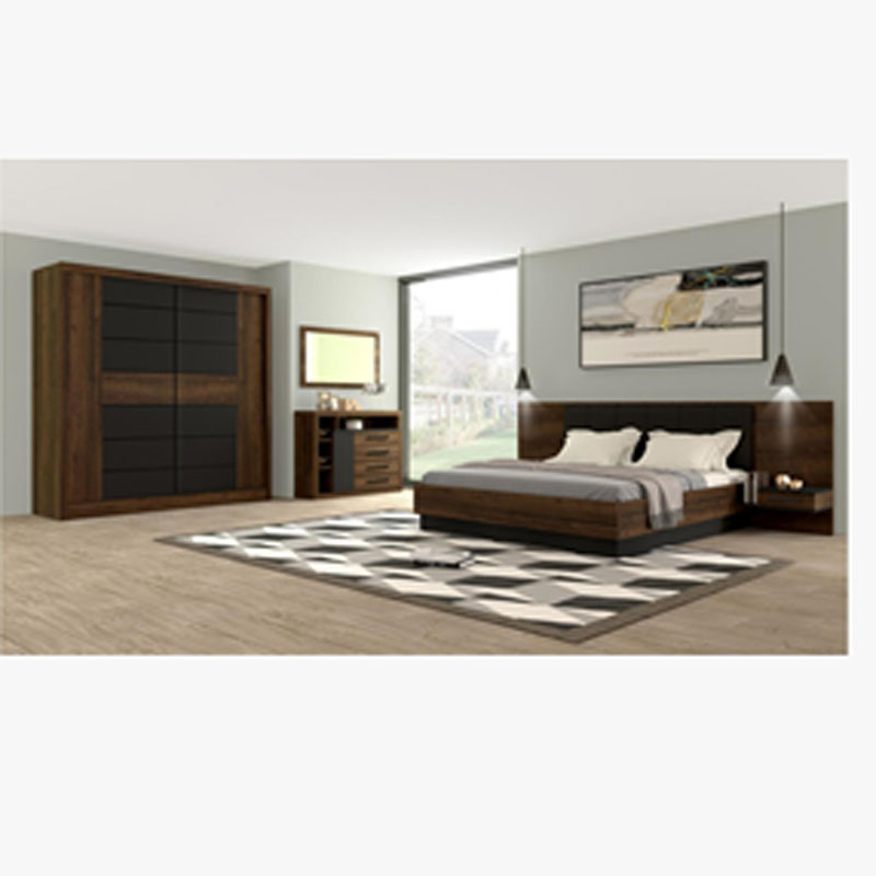 2021 Newly Foshan factory hot sale modern king size bedroom sets home furniture luxury bedroom furni