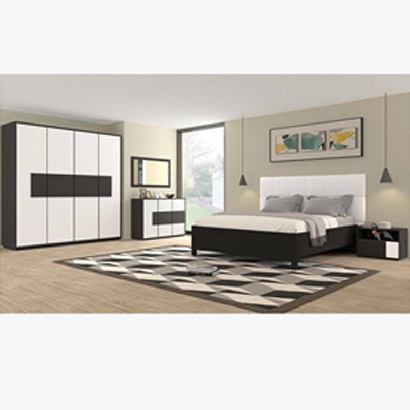 2021 Newly Foshan factory hot sale modern king size bedroom sets home furniture luxury bedroom furni