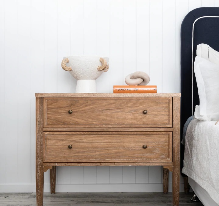 Luxury French Style Simple Bedroom Furniture Solid Wooden And Rattan Bed Frame Design King Queen Siz