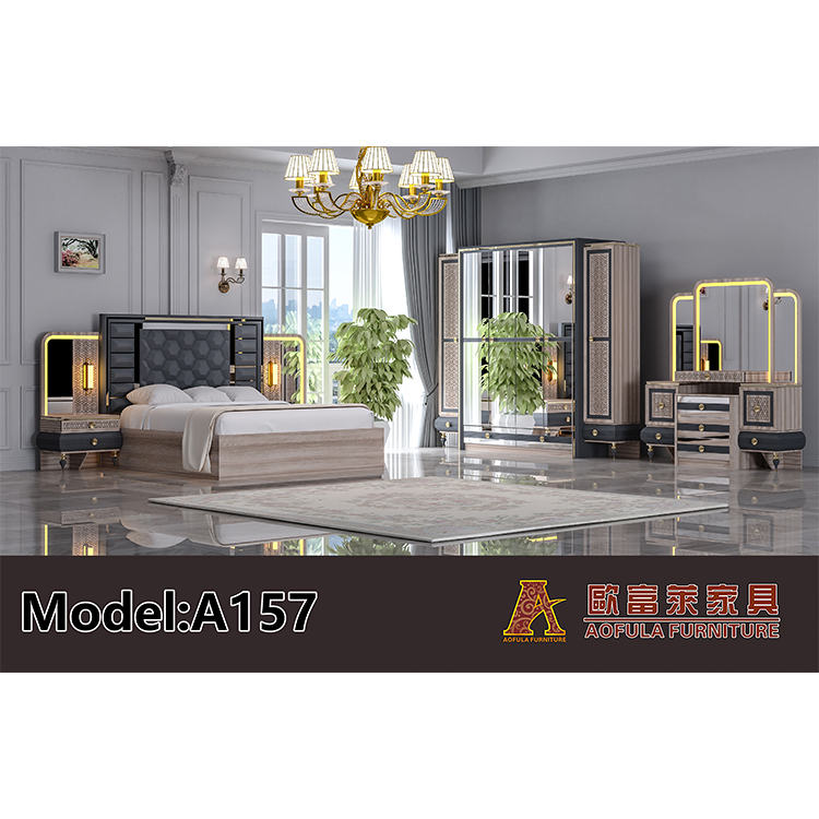 Aofula Interior Soft Decoration Design Project Whole House Furniture Suite Bedroom Home Furniture Be