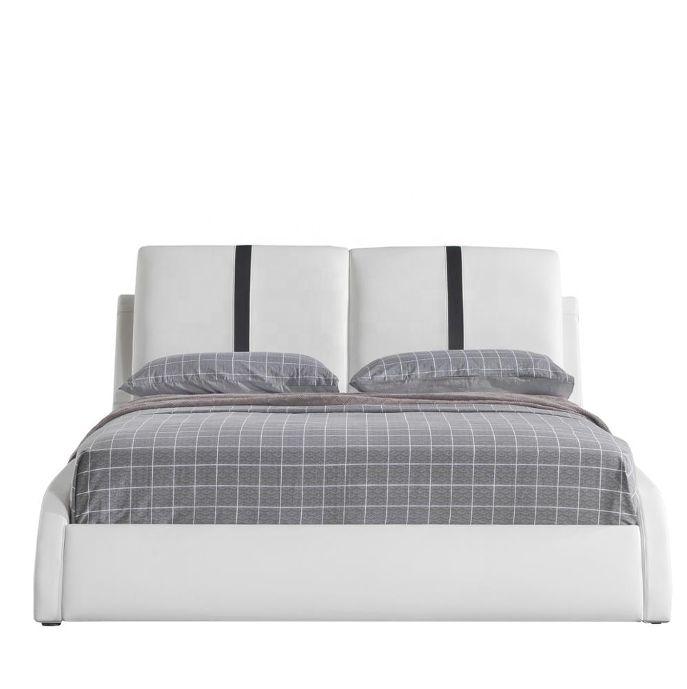 Luxury Classic  Royal Curved King Size Bed Set Bedroom Furniture