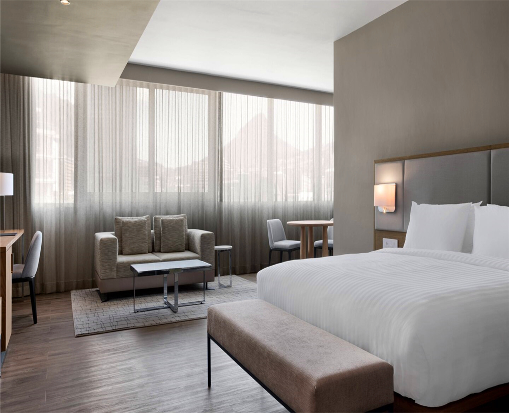 Hotel Furniture For 5 Star Luxury Moder Design Bedroom Hotel Bed Set Customized Marriott Hotel Bedro