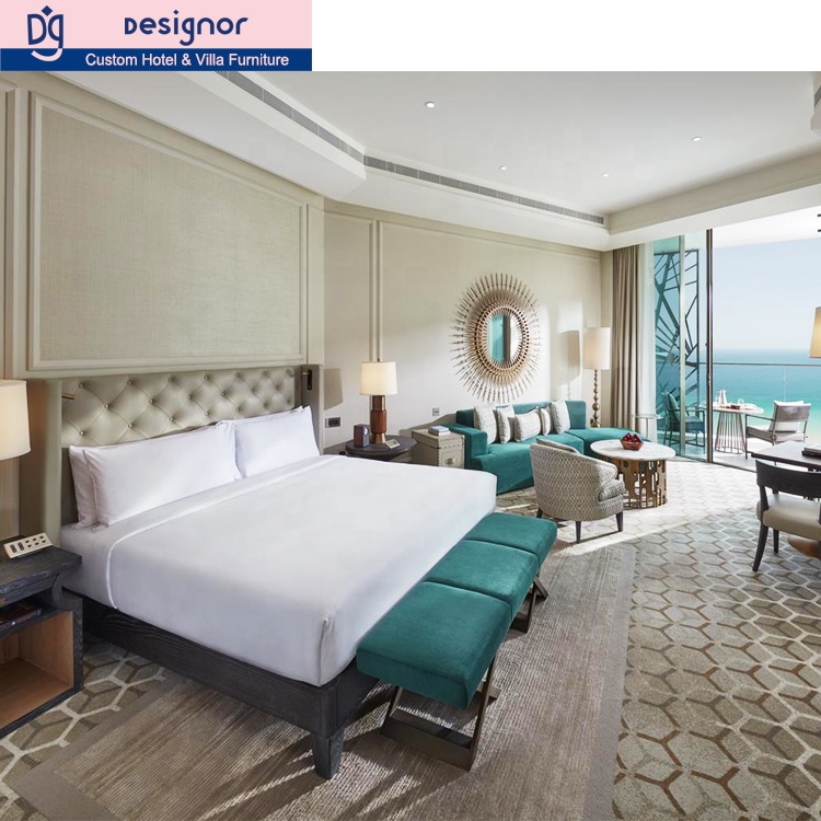 DG Luxury hotel furniture for sale custom hotel room furniture packages for 5 star hotel bedroom