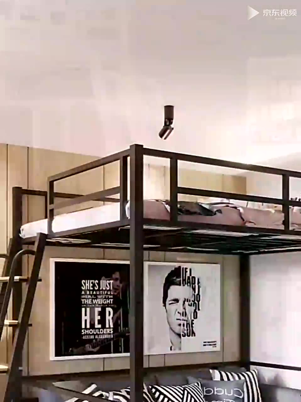 Modern luxury loft steel metal bunk beds for adults bedroom furniture supplier