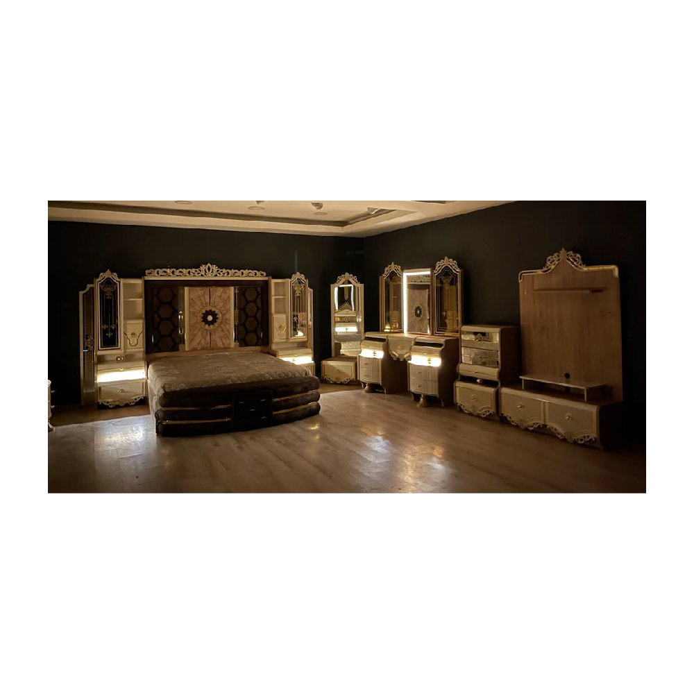 High Quality Akasya Bedroom Furniture Set 11 pcs Wholesale Product - The Most Preferred Bedroom Furn