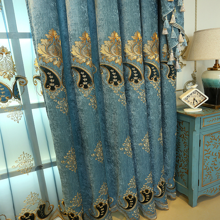 Wholesale Custom Embroidered Sheer Curtains Europe