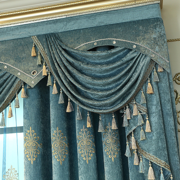Wholesale Custom Embroidered Sheer Curtains Europe