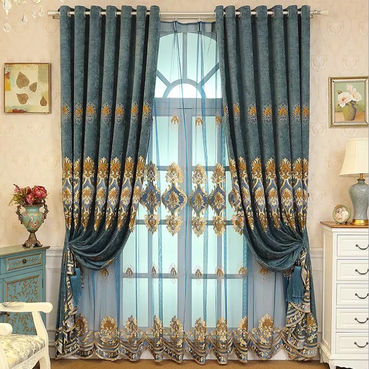 Wholesale Luxury Cortina Ready Made Blackout Desig