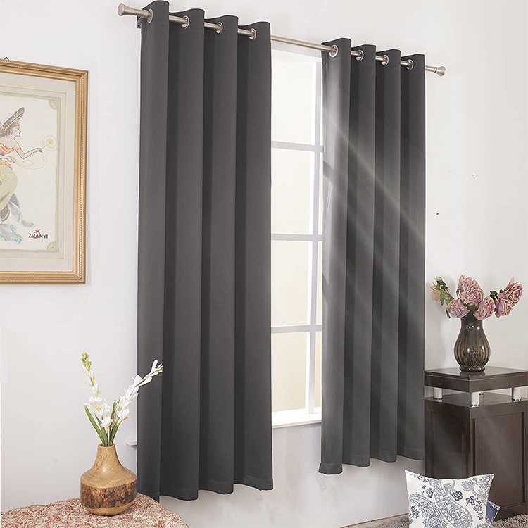 Ready Made Blackout fabric Triple Weaving 100% Pol