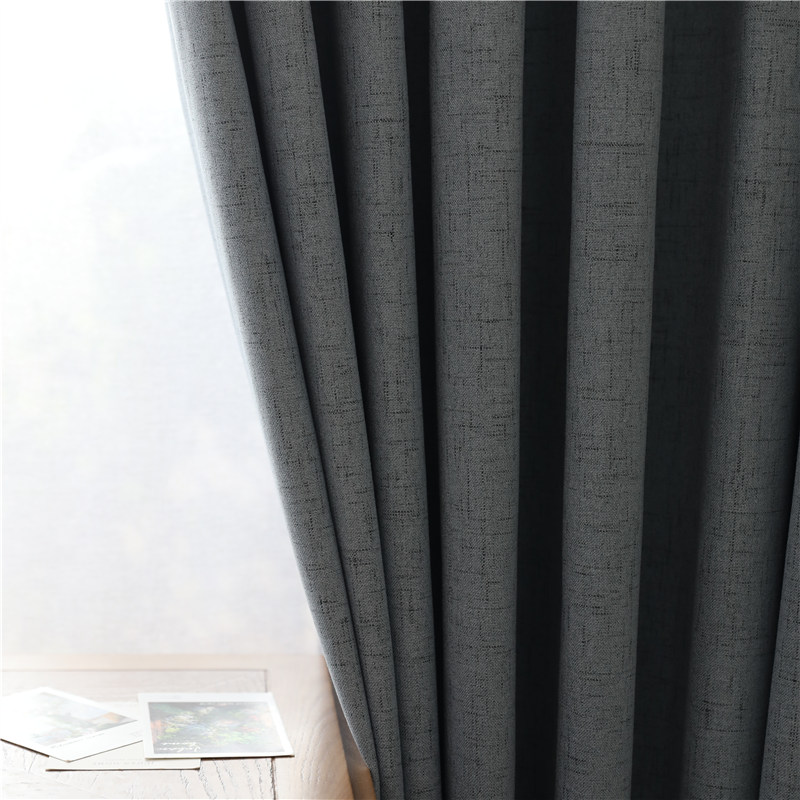 Innermor Plaid Blackout Home Decor Curtain For Liv
