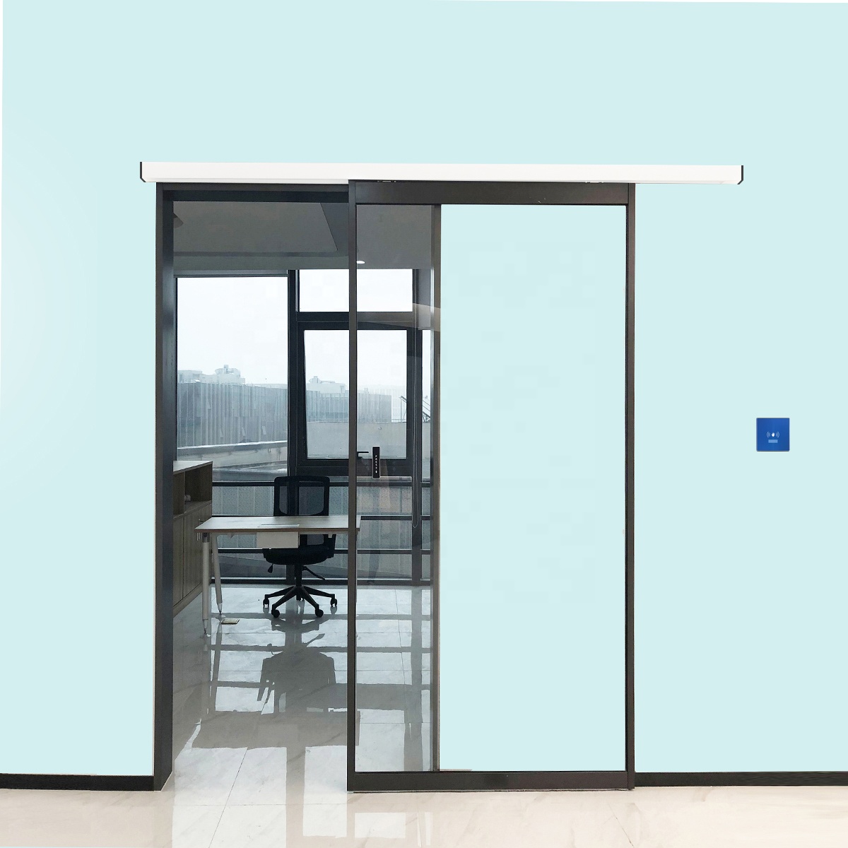 DEPER DZ08 magnetic levitation automatic sliding door for smart home