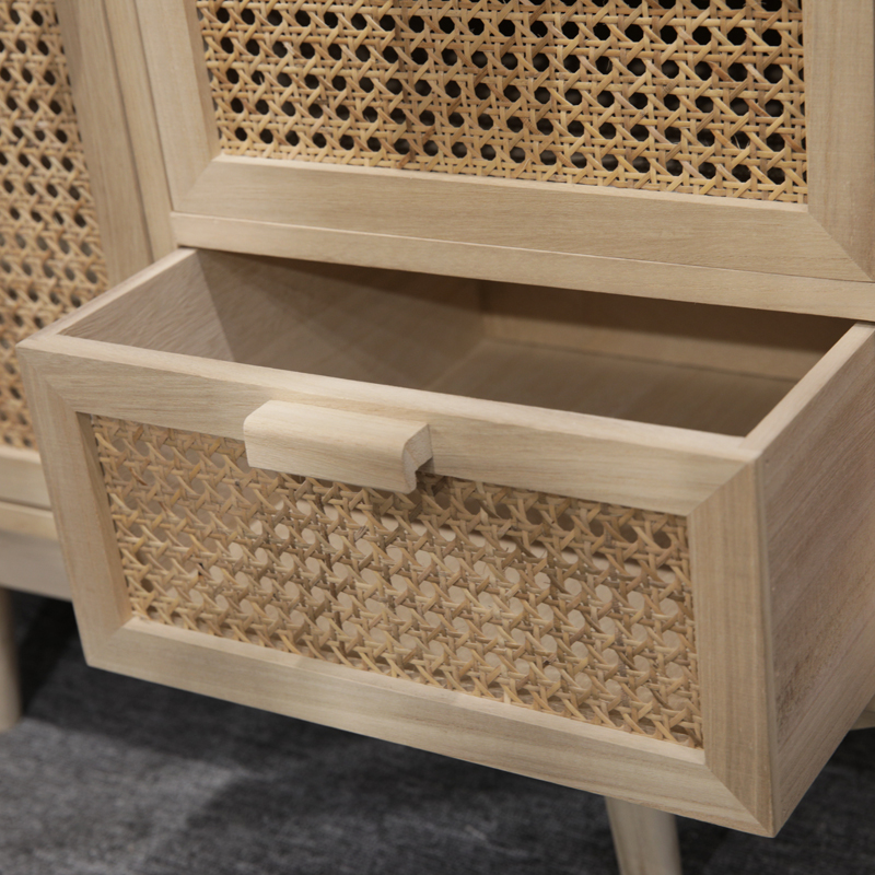 High Quality Nordic style natural rattan living so