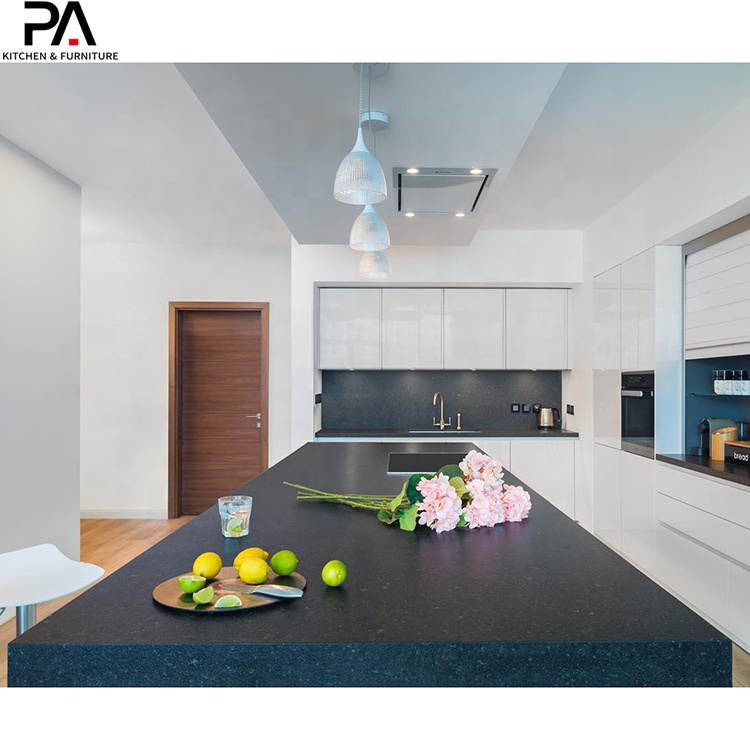 PA home modern design high gloss white rta kitchen