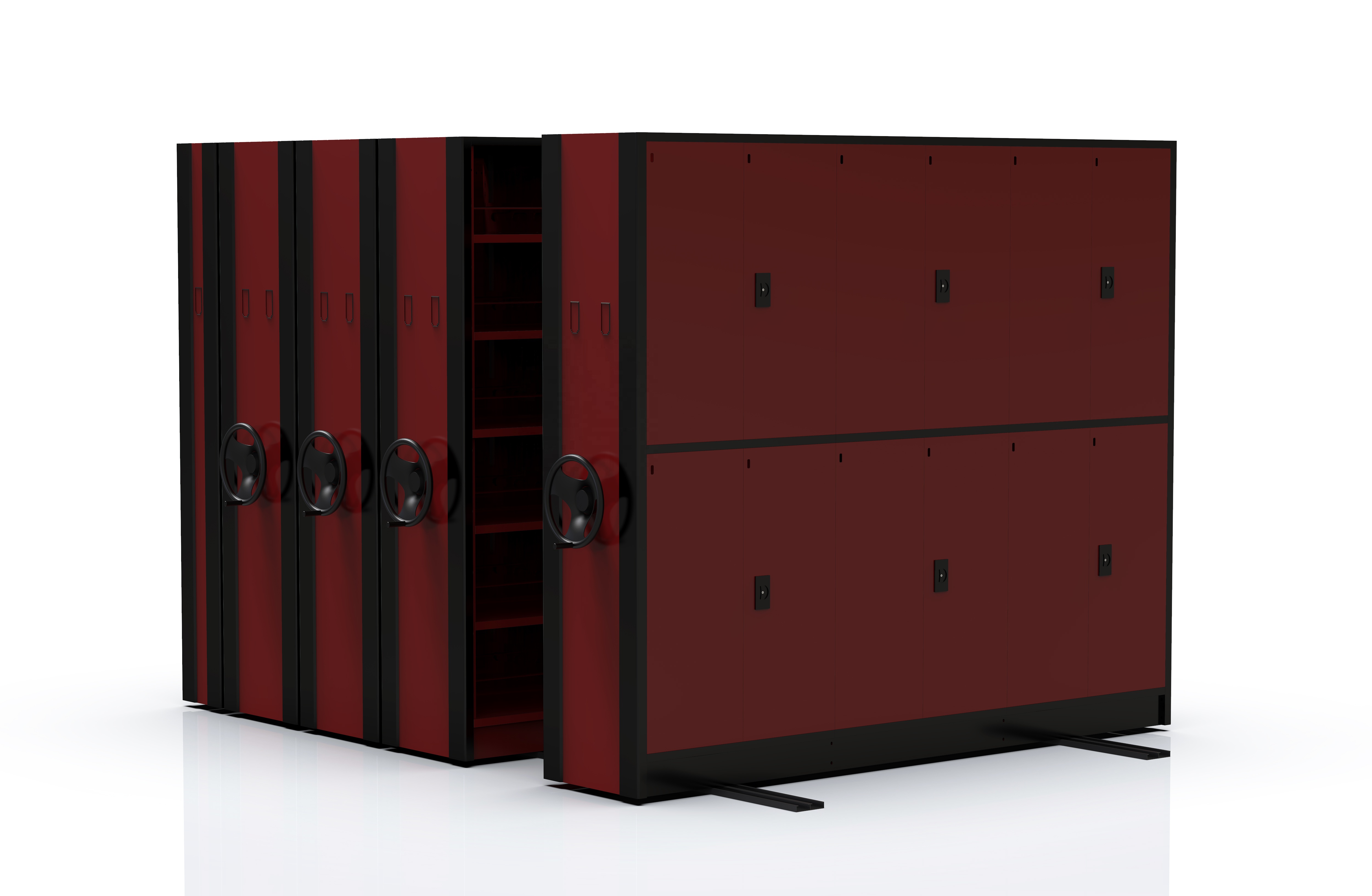 Storage cabinet KD structure high density archive 