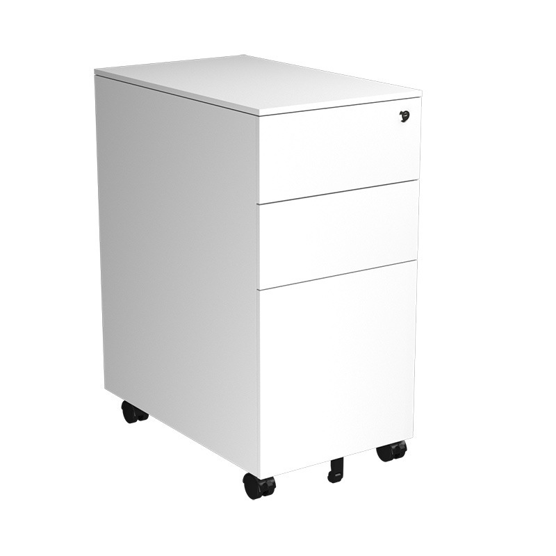 A4 3 drawer detachable mobile Pedestal file steel 