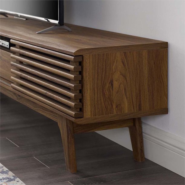 Simple Wood Corner 70 Inch TV Stand Cabinet Table 