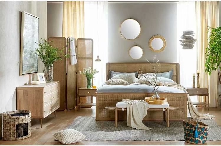 Simple, modern and classic fashion woodiness makes up bucket cabinet of drawer cabinet of cane cane 