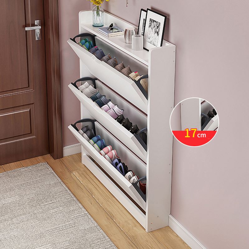 Modern design wooden shoes rack shelf home home furniture corridor shoe shelf space saving shoe rack
