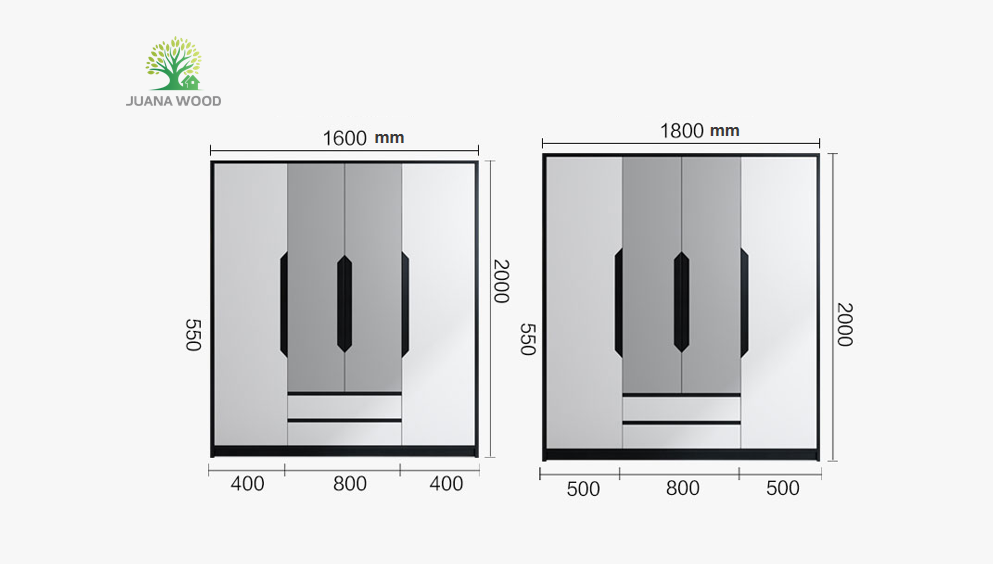 Nordic bedroom wardrobes modern simple assembly wardrobes wooden cabinet bedroom furniture