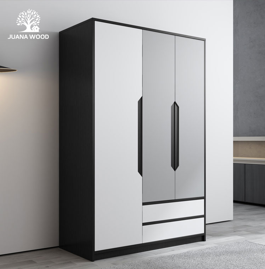 Nordic bedroom wardrobes modern simple assembly wardrobes wooden cabinet bedroom furniture