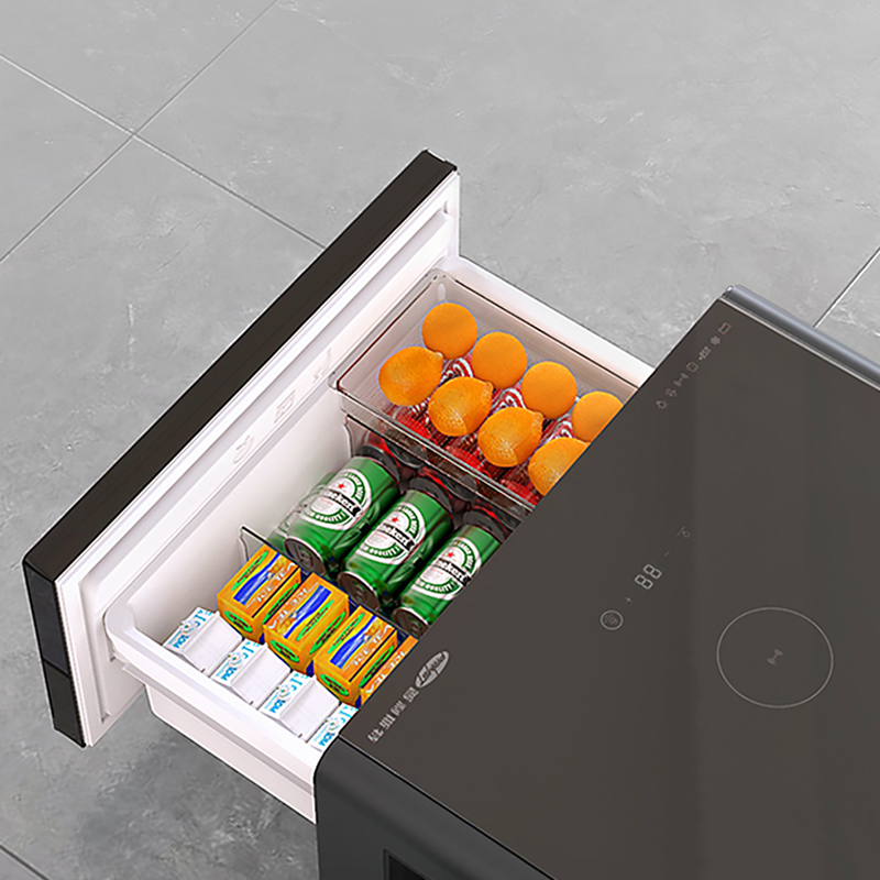 new design home furniture fashionable coffee table with refrigerator wireless charger